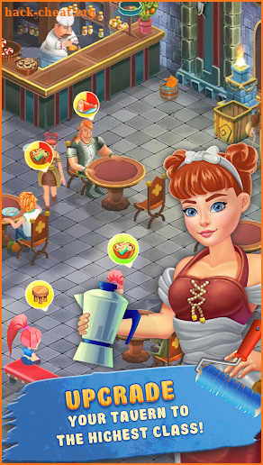 Royal cafe: Match3 and Time Management screenshot