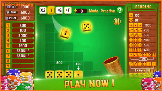 Royal Farkle Dice screenshot