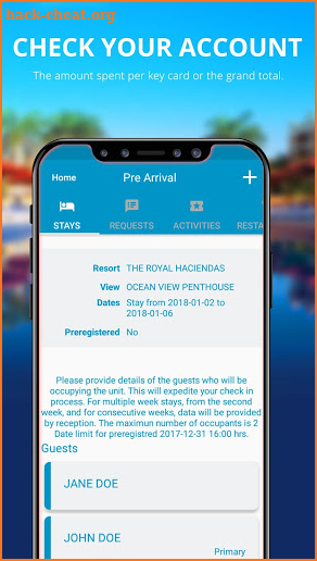 Royal Resorts screenshot