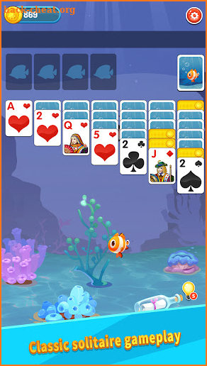 Royal Solitaire Fish screenshot