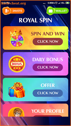 Royal Spin screenshot