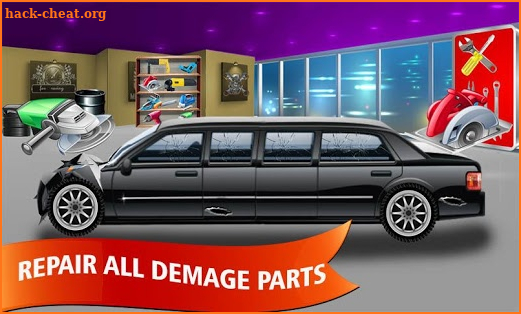 Royal Wedding Limo Car Repair: Repairing Game screenshot