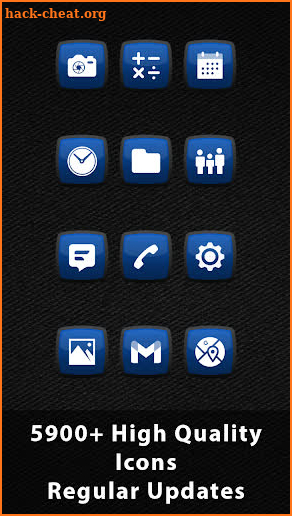 Royale Anna Blue Icons screenshot