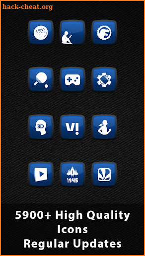 Royale Anna Blue Icons screenshot