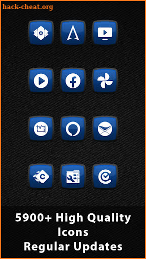 Royale Anna Blue Icons screenshot