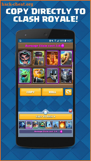 Royale Random: Deck Generator for Clash Royale™ screenshot