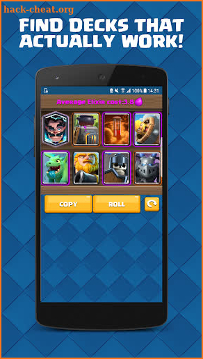 Royale Random: Deck Generator for Clash Royale™ screenshot