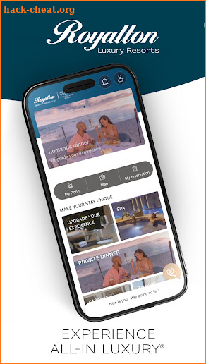 Royalton Resorts screenshot