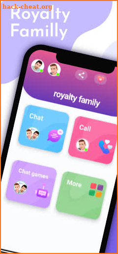 Royalty Family Chat Games screenshot