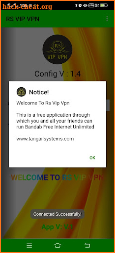 RS VIP VPN screenshot