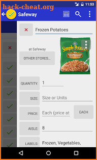 rShopping List - Grocery List screenshot