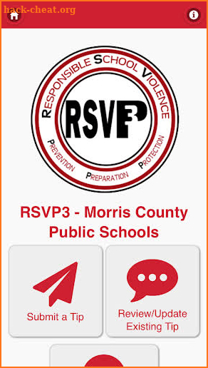 RSVP-3 Morris County, NJ screenshot