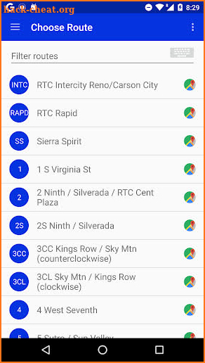 RTC Ride Live screenshot