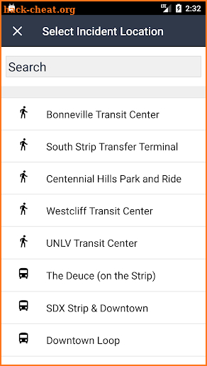 RTC Transit Watch screenshot