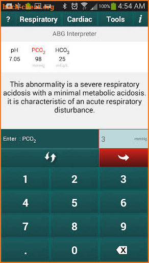 RTcalc screenshot