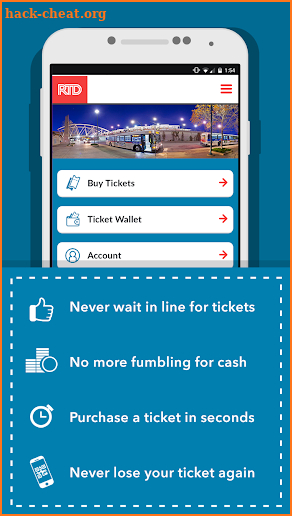 RTD Mobile Tickets screenshot