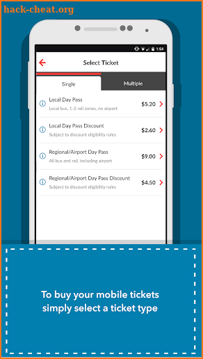 RTD Mobile Tickets screenshot