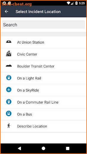 RTD Transit Watch - Version 2 screenshot