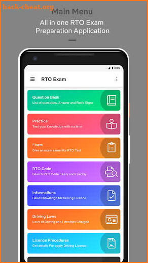 RTO Exam: Driving Licence Test screenshot