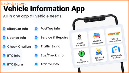 RTO Vehicle Information screenshot