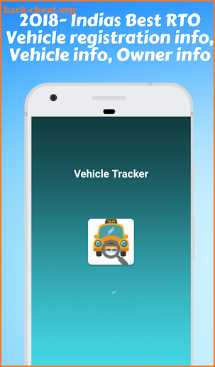 RTO Vehicle Information & RTO Registration details screenshot