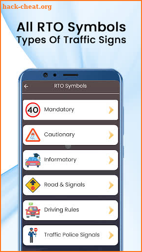 RTO Vehicle Information App screenshot