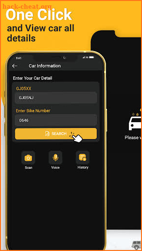 RTO Vehicle Information App screenshot