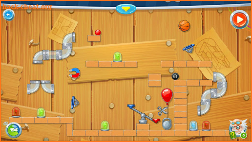 Rube's Lab - Physics Puzzle screenshot