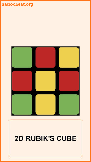 Rubi - 2D Rubik's Cube screenshot