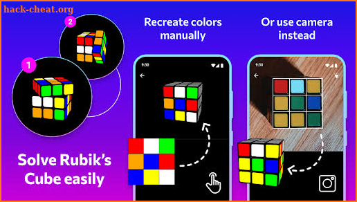 Rubik's Cube Solver screenshot