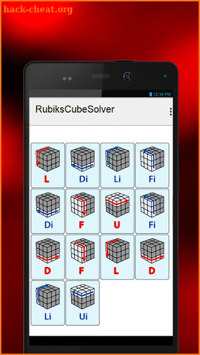 Rubiks Cube Solver screenshot