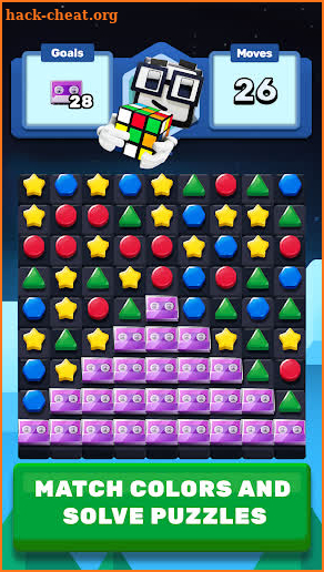 Rubik's Match 3 - Cube Puzzle screenshot