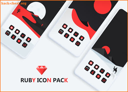 Ruby Icon Pack screenshot