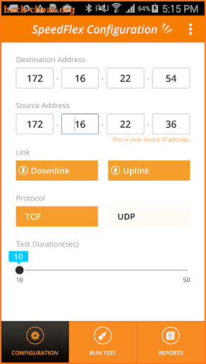 Ruckus SpeedFlex screenshot