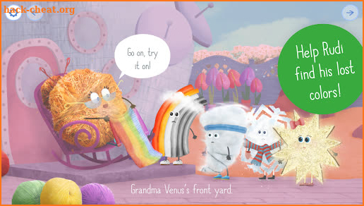 Rudi Rainbow: Children's Book With Learning Games screenshot