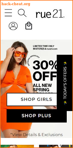 RUE21 - Online Shopping screenshot