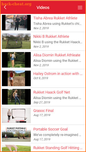 Rukket Sports screenshot