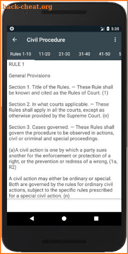 Rules of Court PH screenshot