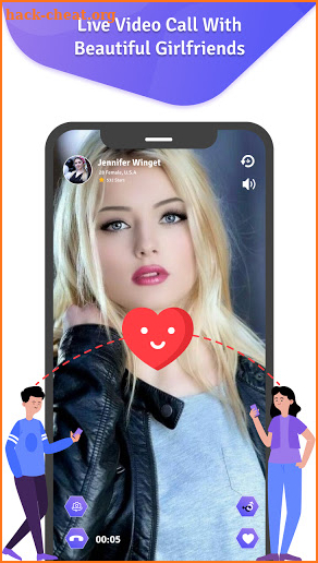 Rum Zhum : Live Video Chat, Random Girl Video Call screenshot