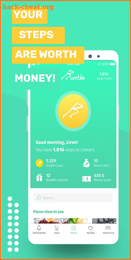 Rumble - Every Step Counts screenshot