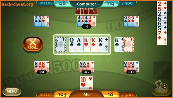 Rummy 500 screenshot