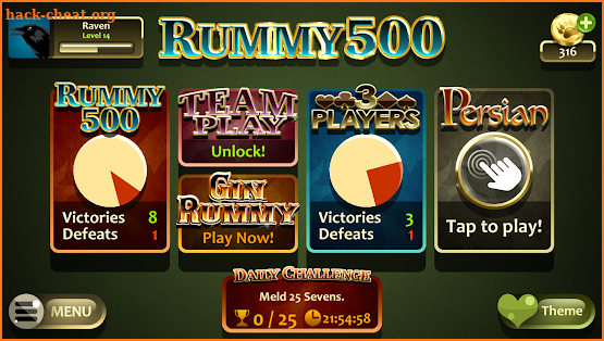 Rummy 500 screenshot