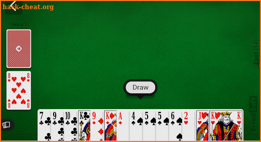 Rummy game screenshot