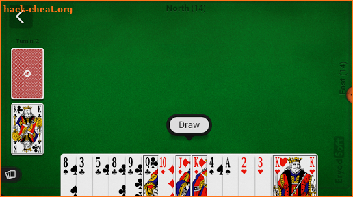 Rummy game screenshot