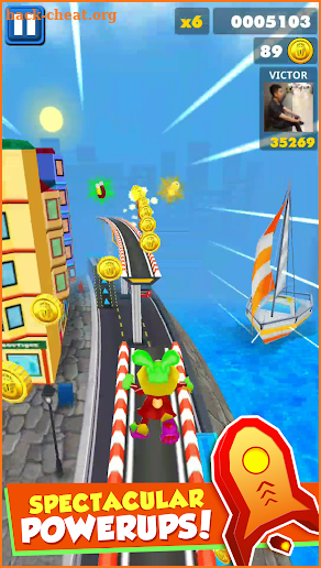 Run & Surf Subway Train screenshot