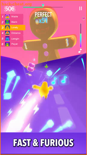 Run Candy Boy - Music Racing screenshot