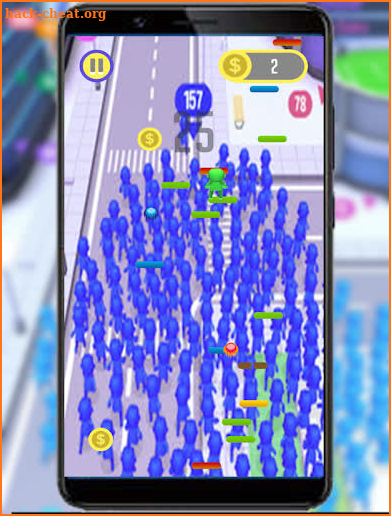 Run in Crowd City screenshot