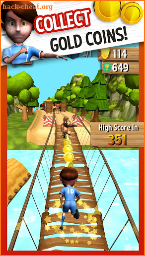 Run Safari Rush - Uphill Runner screenshot