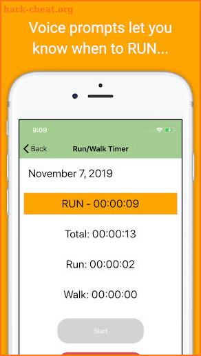 Run Walk Timer screenshot