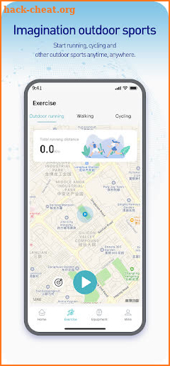 Runmefit screenshot